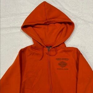 Harley-Davidson Vibrant Orange Hoodie
